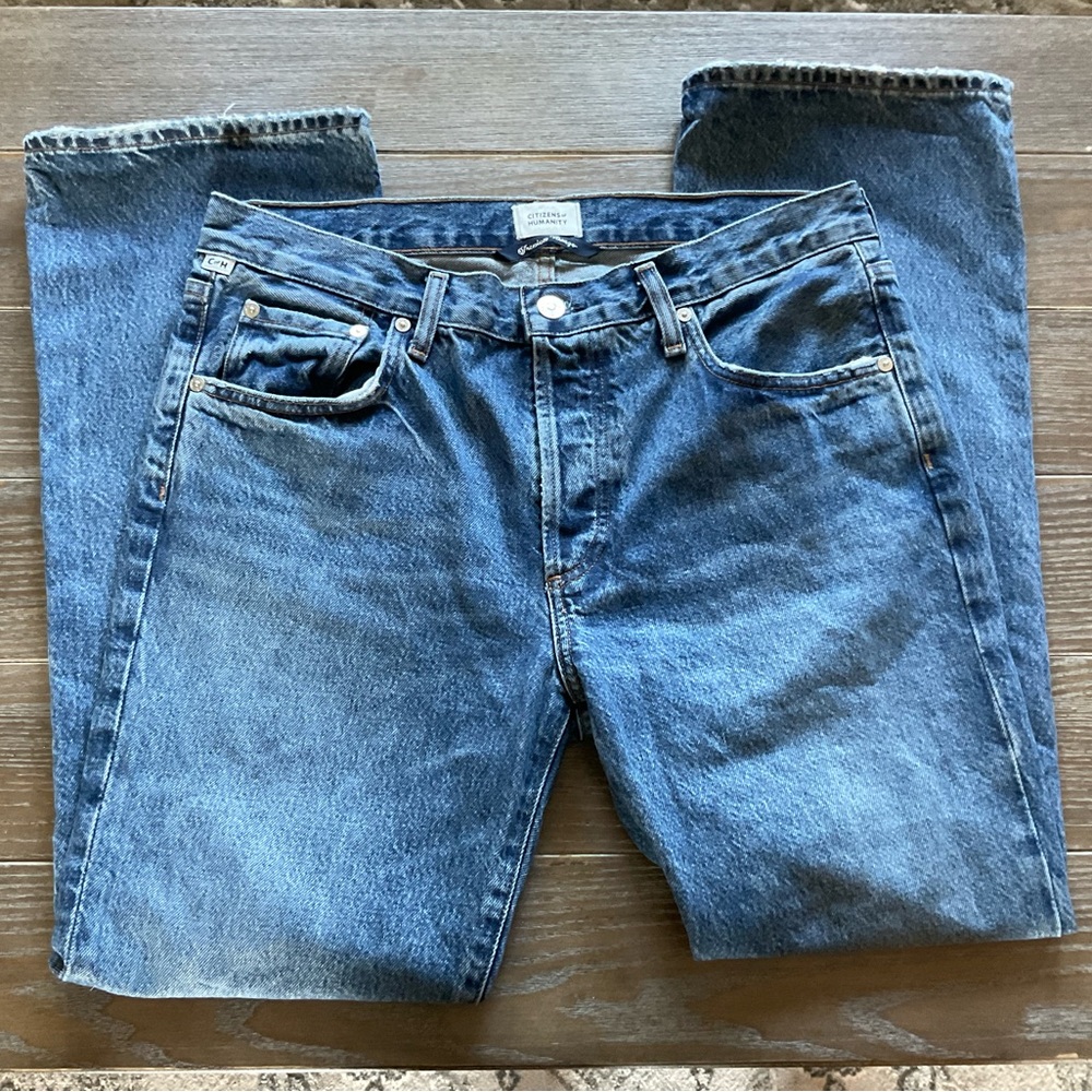 Citizens Of Humanity Woman’s Premium Vintage Button Fly Jeans size 28x28